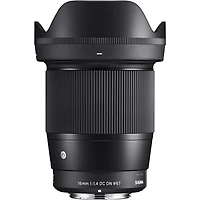 Sigma 16mm f/1.4 Contemporary Dc Dn Prime Lens for Sony E