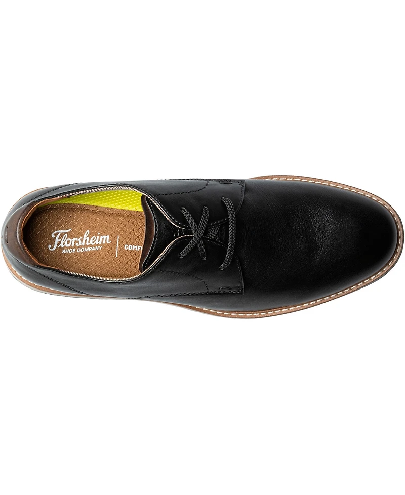 Florsheim Men's Vibe Plain Toe Oxford Lace Up Dress Shoe