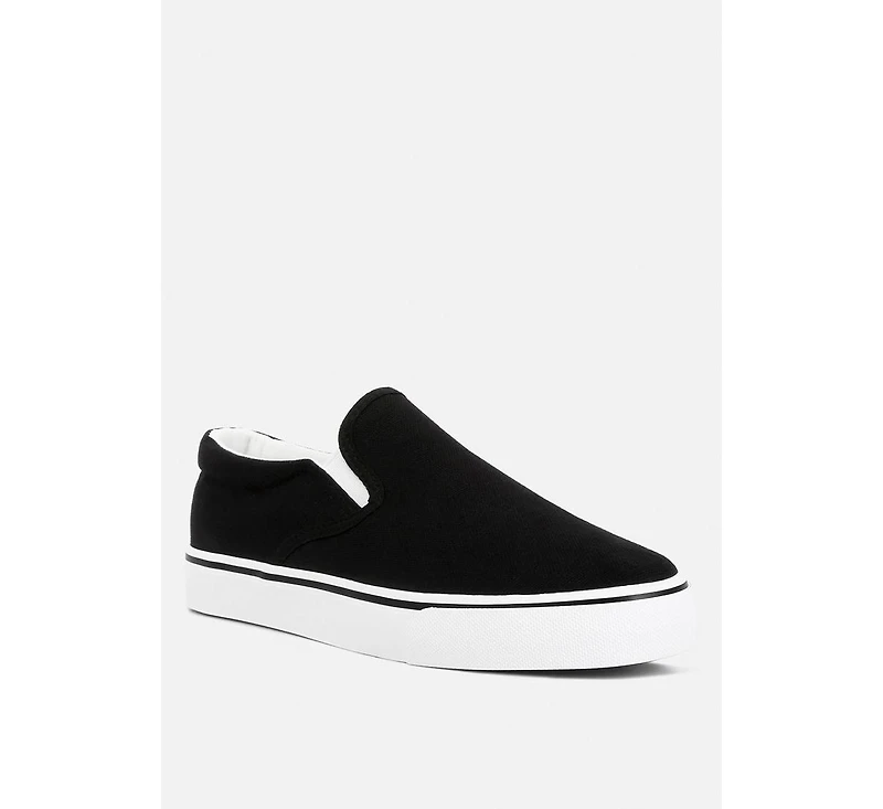 London Rag Laszlo Canvas Slip On Sneakers