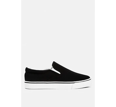 London Rag Laszlo Canvas Slip On Sneakers