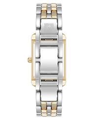 Anne Klein Women's Quartz Two-Tone Alloy Link Bracelet, 23mm