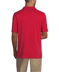 Lands' End Big & Tall Short Sleeve Interlock Polo Shirt