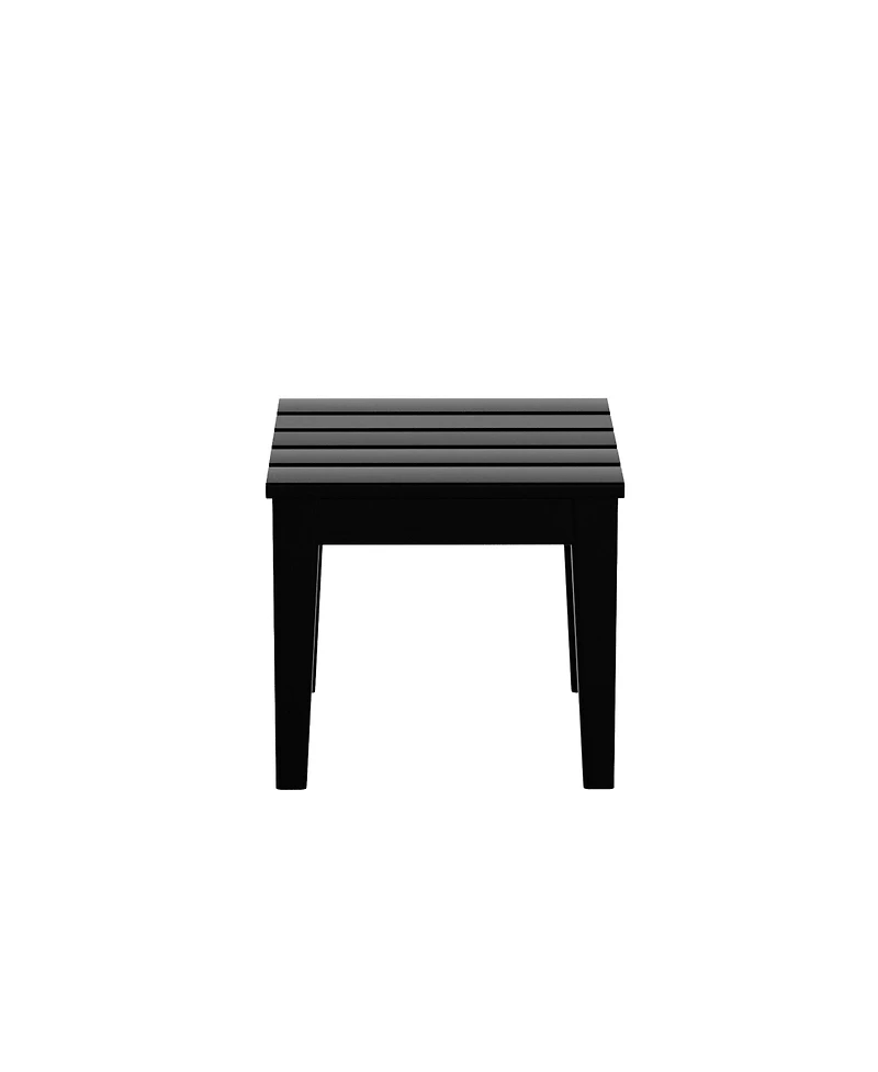 WestinTrends Outdoor Patio Modern Adirondack Side Table