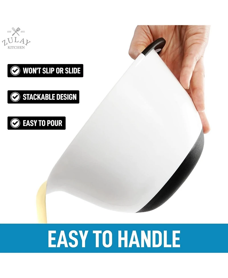 3-Pc Plastic Mixing Bowl Set