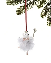 Holiday Lane Ballet Mouse in Tinsel Skirt Ornament, Exclusively at Macy's
