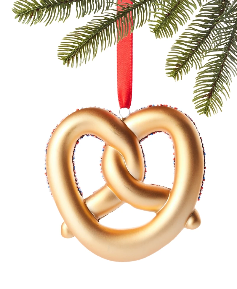 Holiday Lane Sweet Tooth Chocolate Covered Pretzel Ornament, Exclusively at Macy's