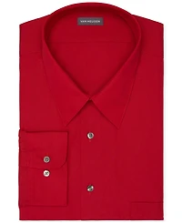 Van Heusen Men's Big & Tall Regular-Fit Wrinkle-Free Poplin Solid Dress Shirt
