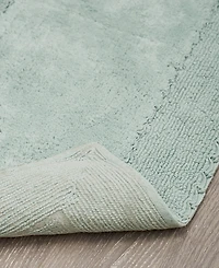 Laura Ashley Ruffled Cotton Bath Rug, 20" x 34"