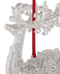 Holiday Lane Christmas Glitters Deer Ornament, Exclusively at Macy's