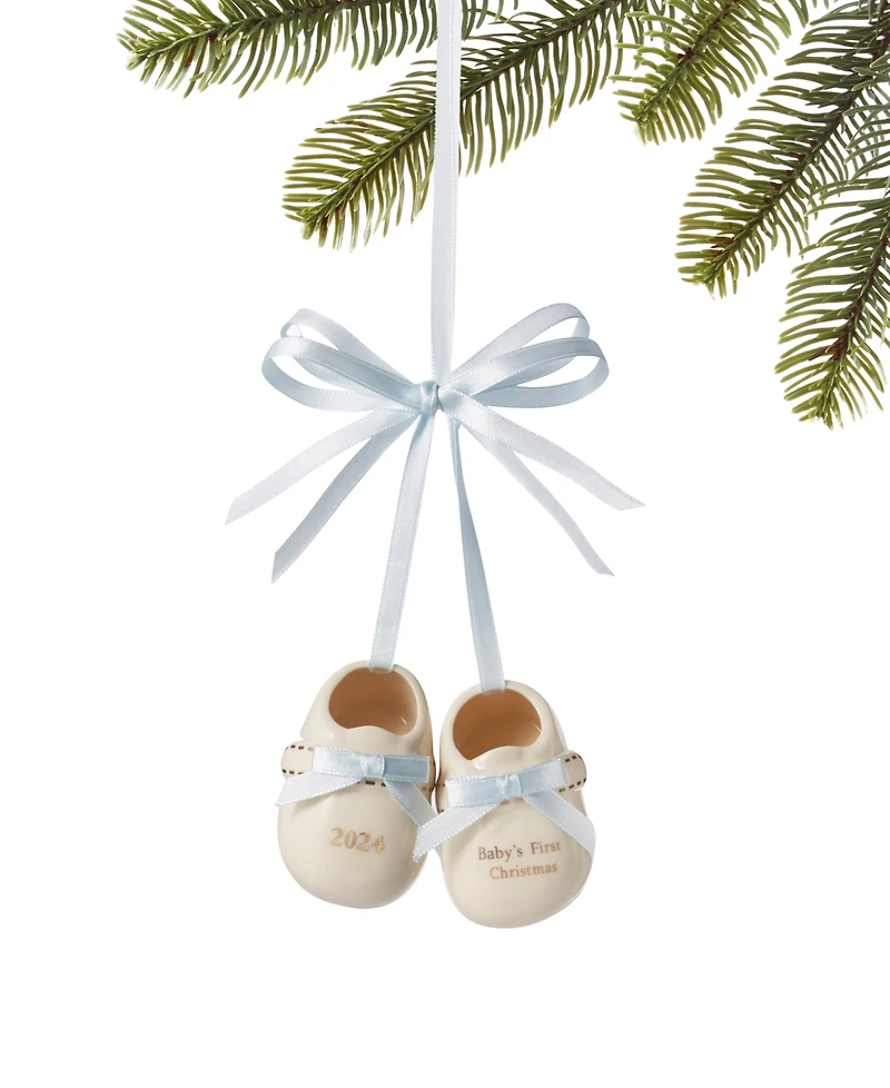 Holiday Lane 2025 Baby's First Christmas Blue Ornament, Exclusively at Macy's