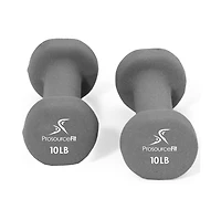 Neoprene Dumbbells, 10lbs, Set of 2