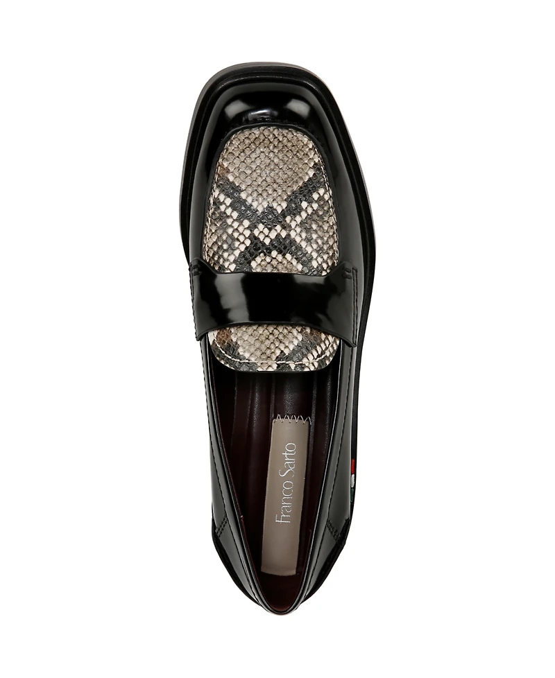 Franco Sarto Women's Gabriella Block Heel Loafers