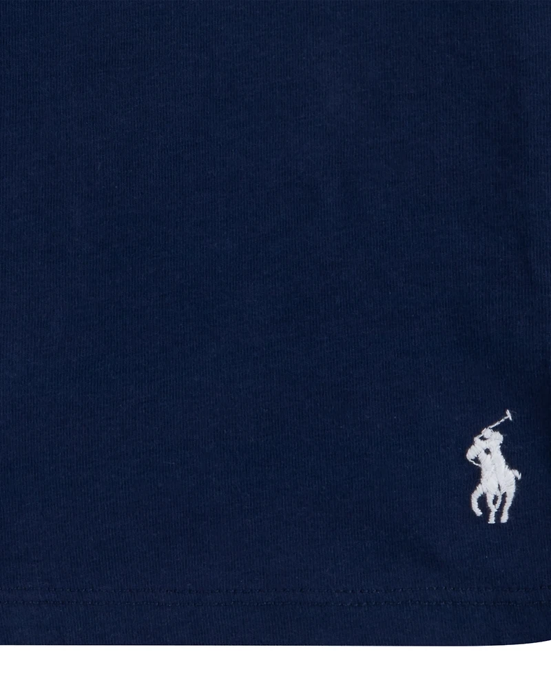 Polo Ralph Lauren Big Boys Crewneck Undershirts, 3 Pack