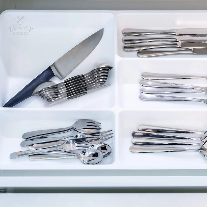Premium Stainless Steel Magnetic Measuring Spoons, 8 Piece Set with Leveler