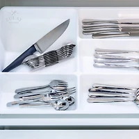 Premium Stainless Steel Magnetic Measuring Spoons, 8 Piece Set with Leveler
