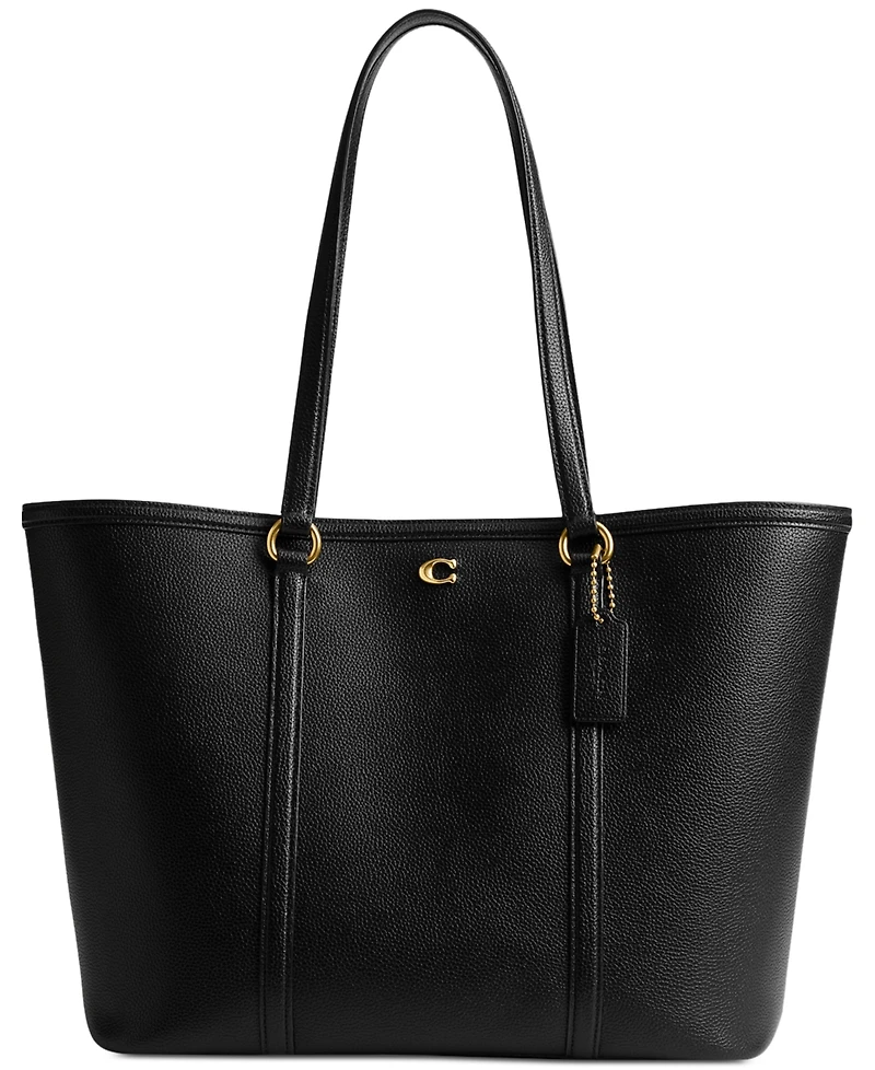 Coach Legacy Medium Pebble Leather Tote Bag