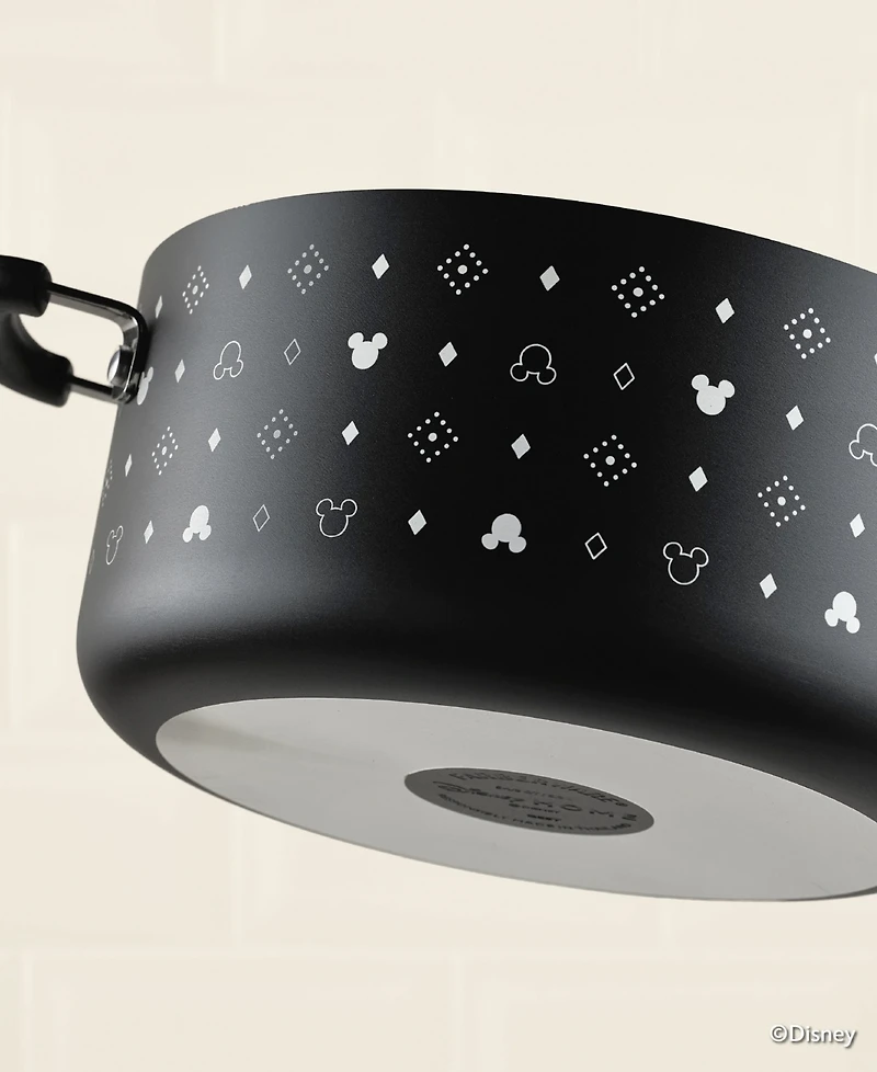 Farberware Disney Monochrome 5.5 Quart Ceramic Nonstick Stockpot with Lid