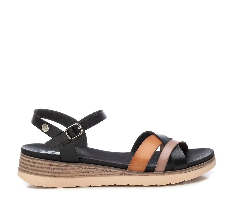 Women's Low Wedge Strappy Sandals By Xti