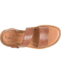 b.o.c. Women's Kacee Criss Cross Flat Comfort Sandals