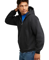 Hanes Ultimate Men's Full-Zip Heavyweight Fleece Hoodie