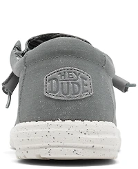 Hey Dude Men's Wally Canvas Casual Moccasin Sneakers from Finish Line