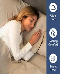 5 Piece Microfiber Sheet Set - Split King