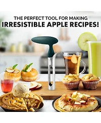 Zulay Kitchen Durable Stainless Steel Premium Apple Corer Remover