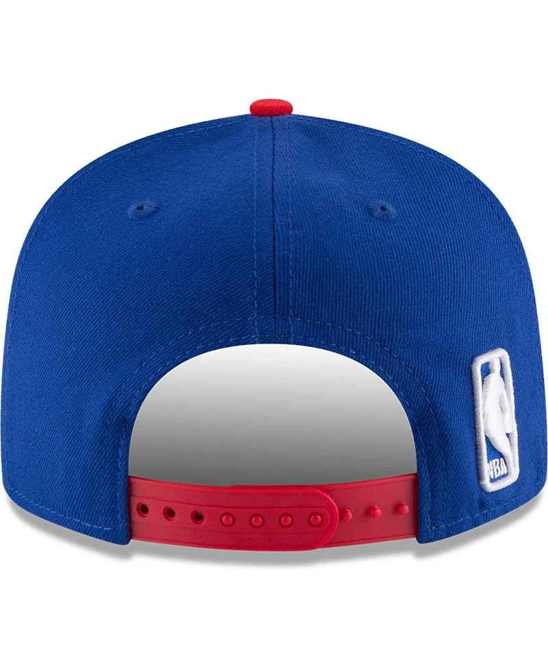 New Era Men's Royal/Red Philadelphia 76ers 2-Tone 9fifty Adjustable Snapback Hat