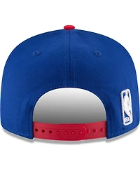 New Era Men's Royal/Red Philadelphia 76ers 2-Tone 9fifty Adjustable Snapback Hat