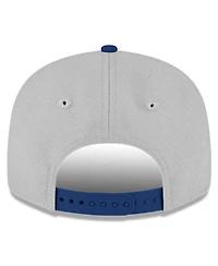 New Era Men's Gray/Blue Track house Racing Graffiti 9forty Adjustable Hat