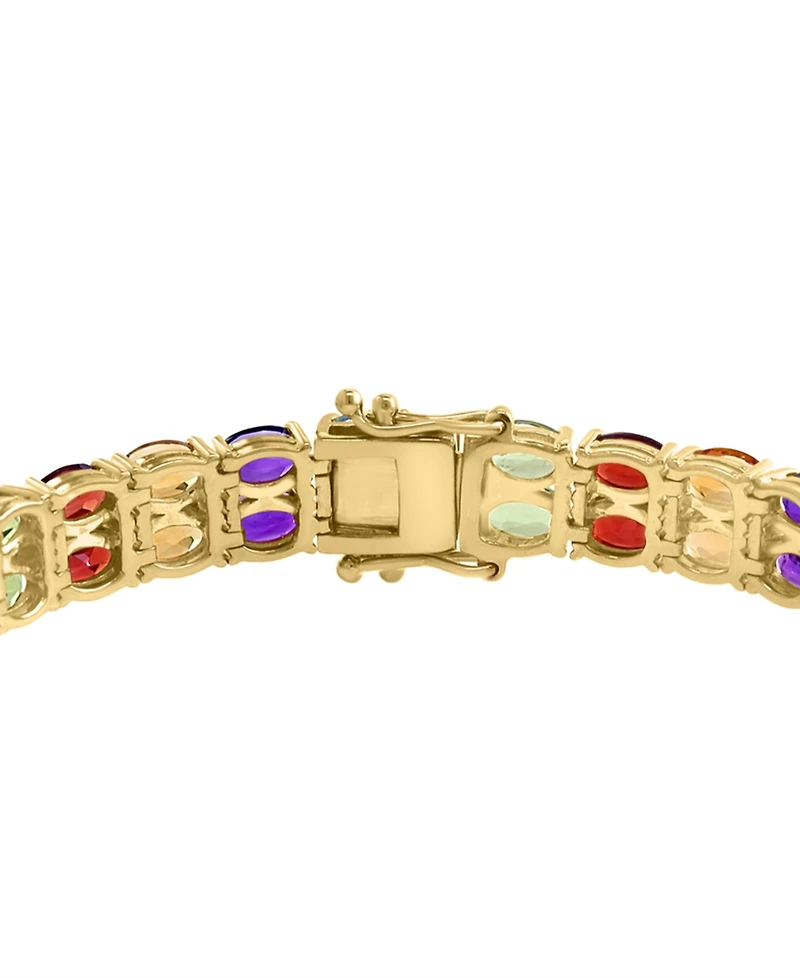 Effy Amethyst Tennis Bracelet (25-1/3 ct. t.w.) in Sterling Silver. (Also available in Citrine & Blue Topaz)