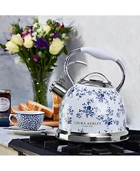 Laura Ashley 10-Cup China Rose Stove Top Kettle