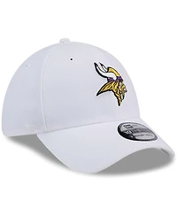 New Era Men's White Minnesota Vikings Main 39Thirty Flex Hat