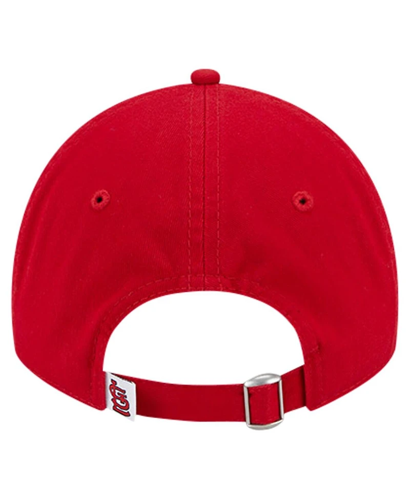 New Era Youth Red St. Louis Cardinals Team Color 9Twenty Adjustable Hat