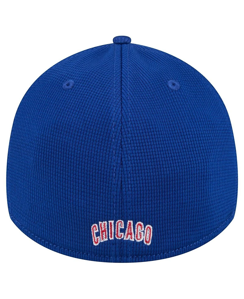 New Era Men's Royal Chicago Cubs Active Pivot 39Thirty Flex Hat