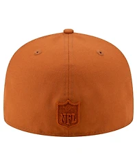 New Era Men's Brown Dallas Cowboys Color Pack 59Fifty Fitted Hat