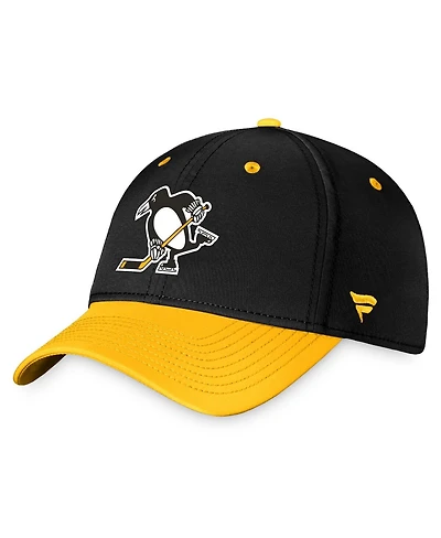 Fanatics Branded Men's Black Pittsburgh Penguins Authentic Pro Alternate Jersey Flex Hat