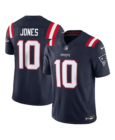 Nike Men's Mac Jones Navy New England Patriots Vapor F.u.s.e. Limited Jersey