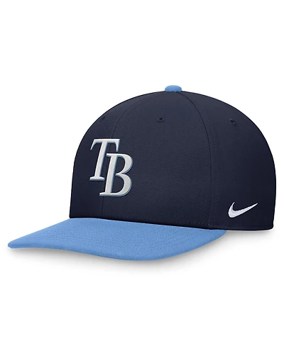 Nike Men's Navy/Light Blue Tampa Bay Rays Evergreen Two-Tone Snapback Hat