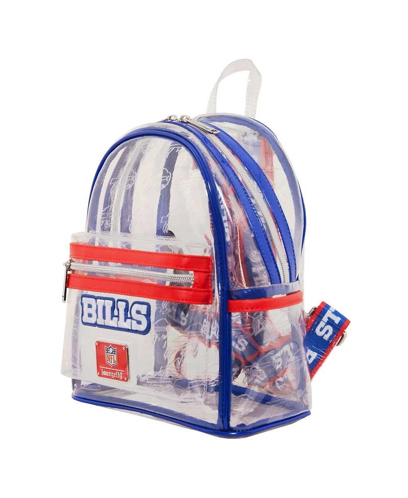 Loungefly Buffalo Bills Clear Mini Backpack