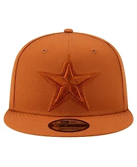 New Era Men's Brown Dallas Cowboys Color Pack 9Fifty Snapback Hat