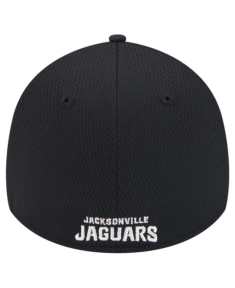 New Era Men's Black Jacksonville Jaguars Active 39thirty Flex Hat