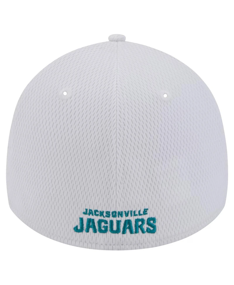New Era Men's White Jacksonville Jaguars Active 39thirty Flex Hat