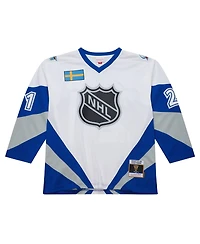 Mitchell Ness Men's Peter Forsberg White 1999 Nhl All-Star Game Blue Line Player Jersey