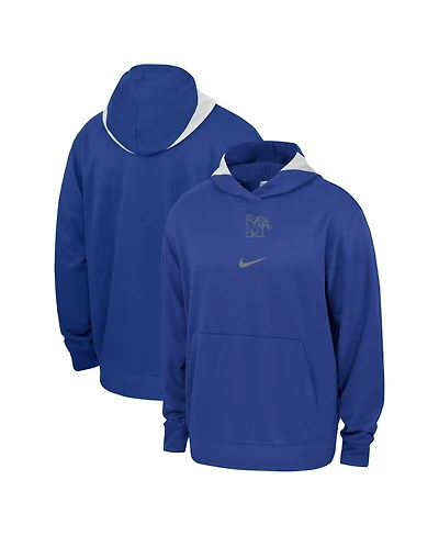 Nike Men's Royal Memphis Tigers Basketball Spotlight Performance Pullover Hoodie