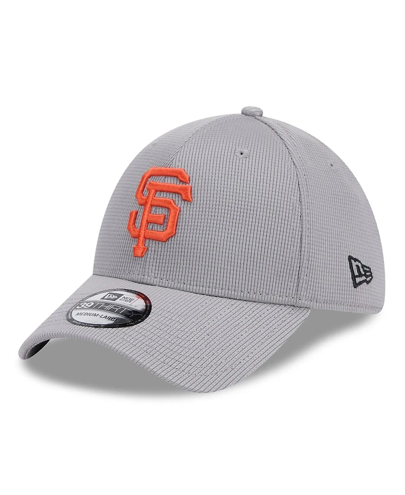 New Era Men's Gray San Francisco Giants Active Pivot 39Thirty Flex Hat