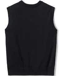 Lands' End Girls Cotton Modal Fine Gauge Sweater Vest