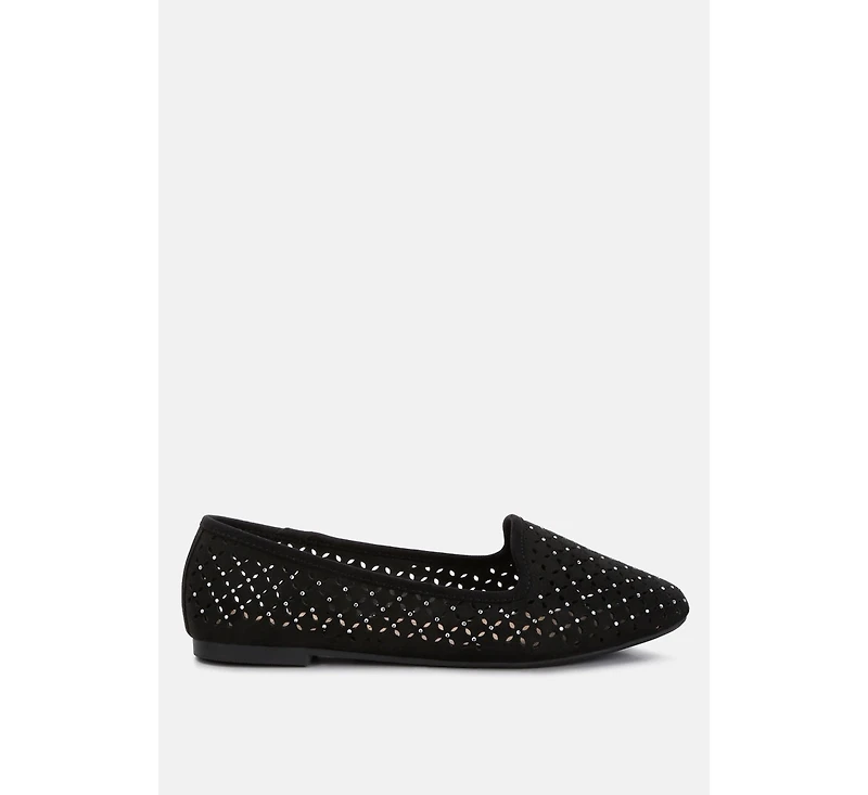 Gordon Perforated Ballerinas Women