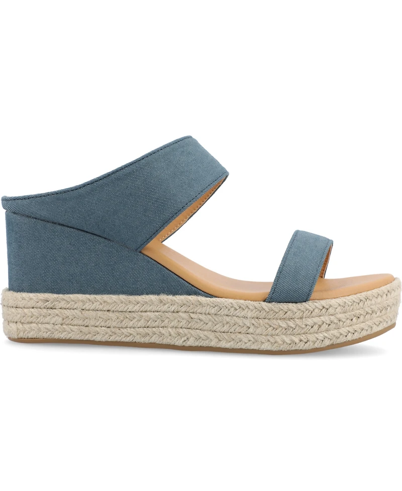 Journee Collection Women's Alissa Espadrille Sandals