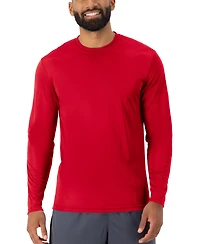 Hanes Sport Men's Cool Dri Performance Long Sleeve T-Shirt, 2-Pack